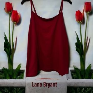 NWT Lane Bryant Essential Cami, Size 14/16, Never Worn, Burgundy color